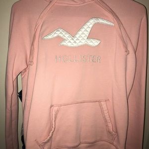 Pink Hollister hoodie